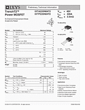 DataSheet IXTP220N04T2 pdf